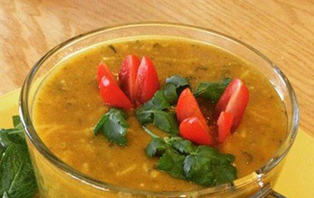 آموزش درست کردن سوپ سبزیجات ویژه سرماخوردگی
