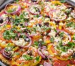 چگونه پیتزا فلفل گیاهی درست کنیم؟